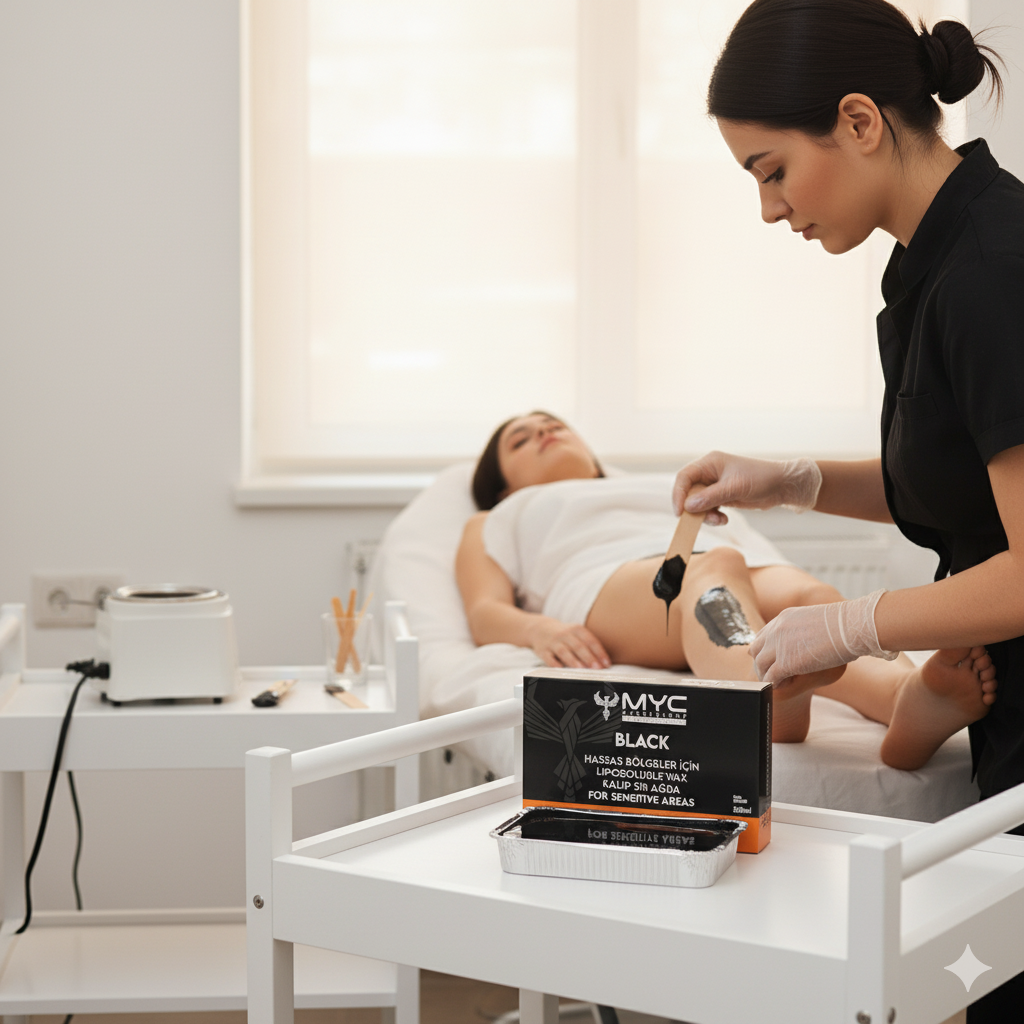 MYC Black Enthaarungswachs – 500 ml – Für empfindliche Hautzonen