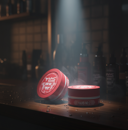MYC Hard No:2 Glänzendes Haarwachs 150ml – Starker Halt & natürlicher Glanz für Männer
