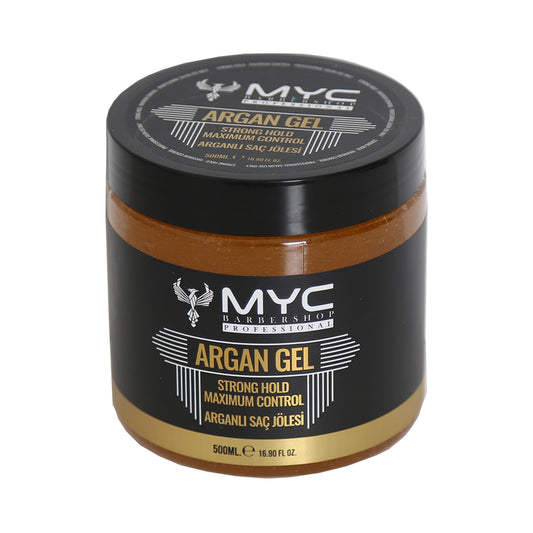 MYC Argan Gel 500ml – Haar-Gel mit Arganöl | Starker Halt & Pflege für Männer
