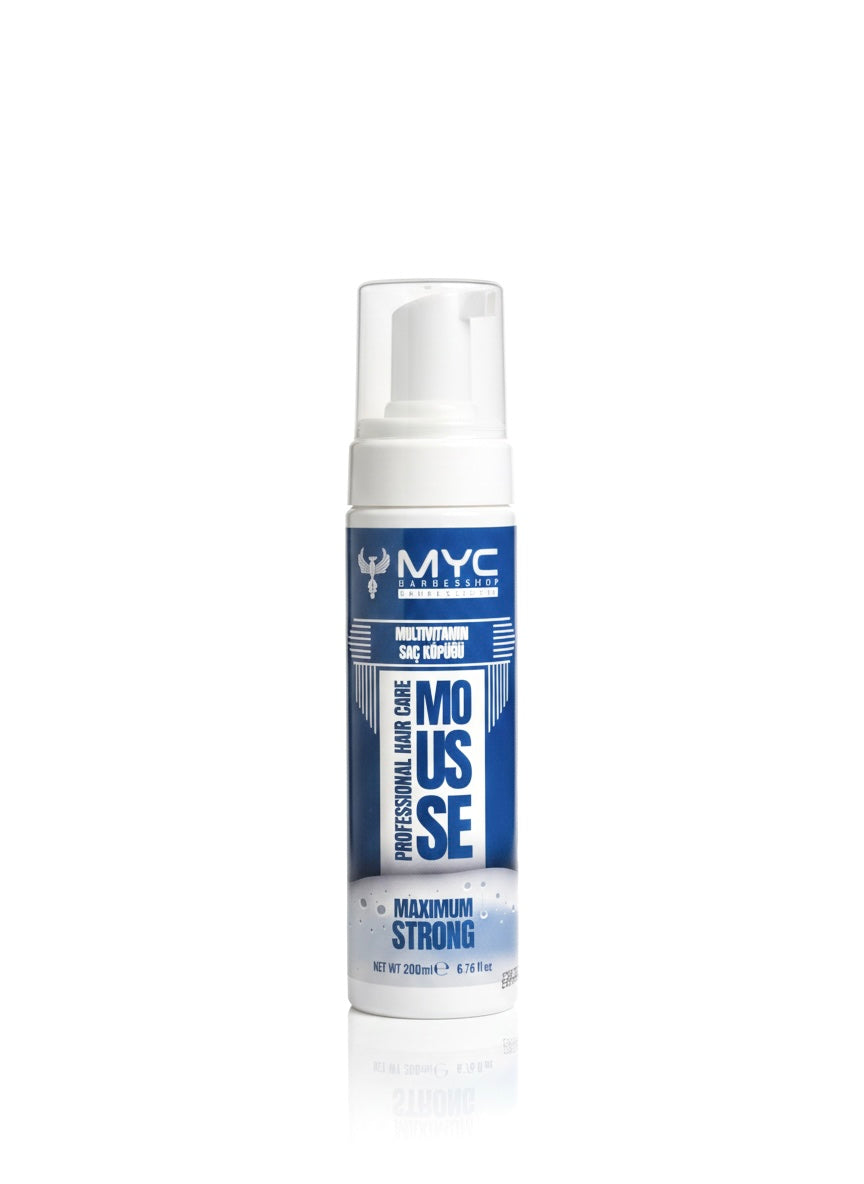 MYC Professional Hair Mousse – Maximum Strong Halt – 200 ml