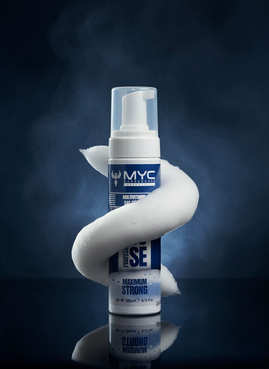 MYC Professional Hair Mousse – Maximum Strong Halt – 200 ml