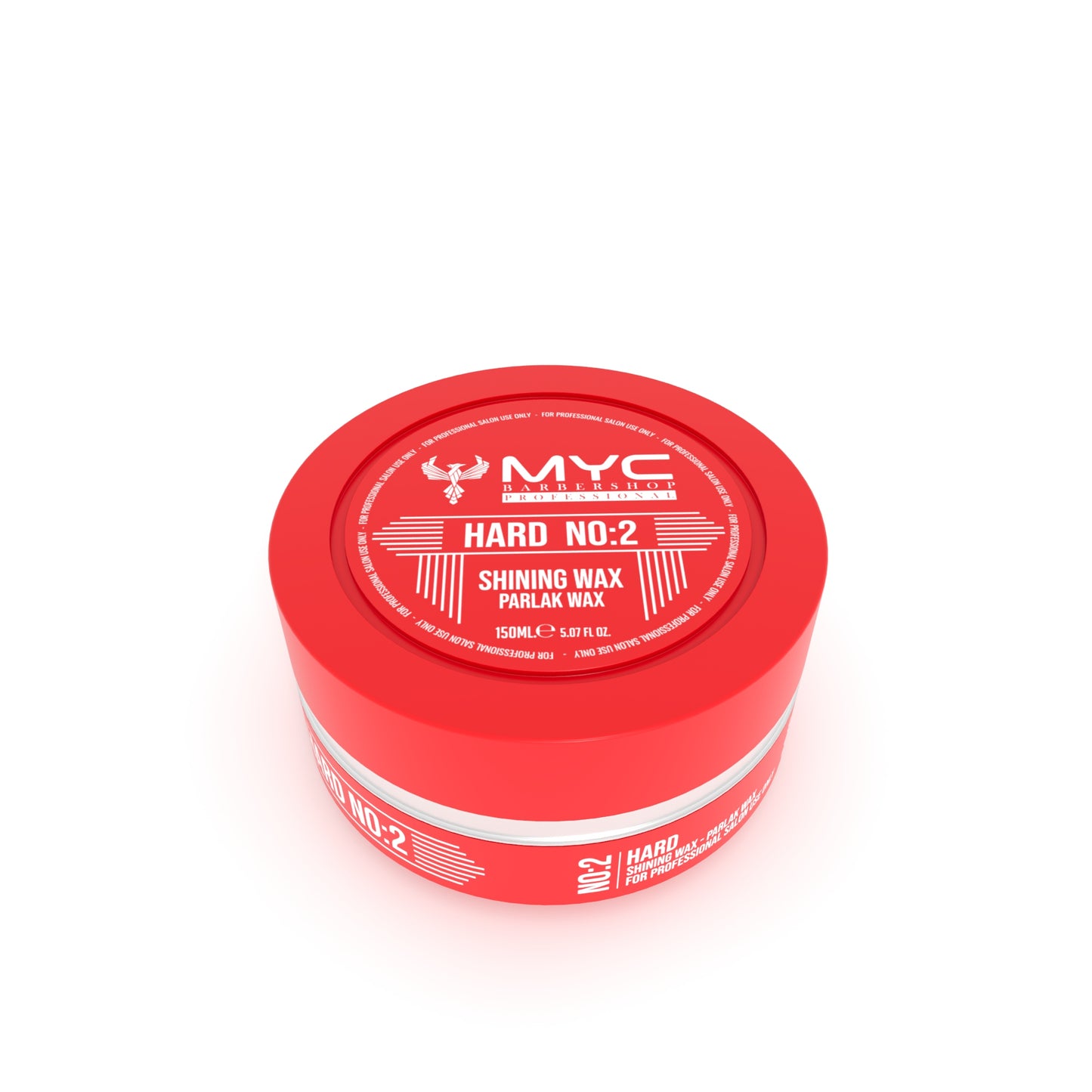 MYC Hard No:2 Glänzendes Haarwachs 150ml – Starker Halt & natürlicher Glanz für Männer