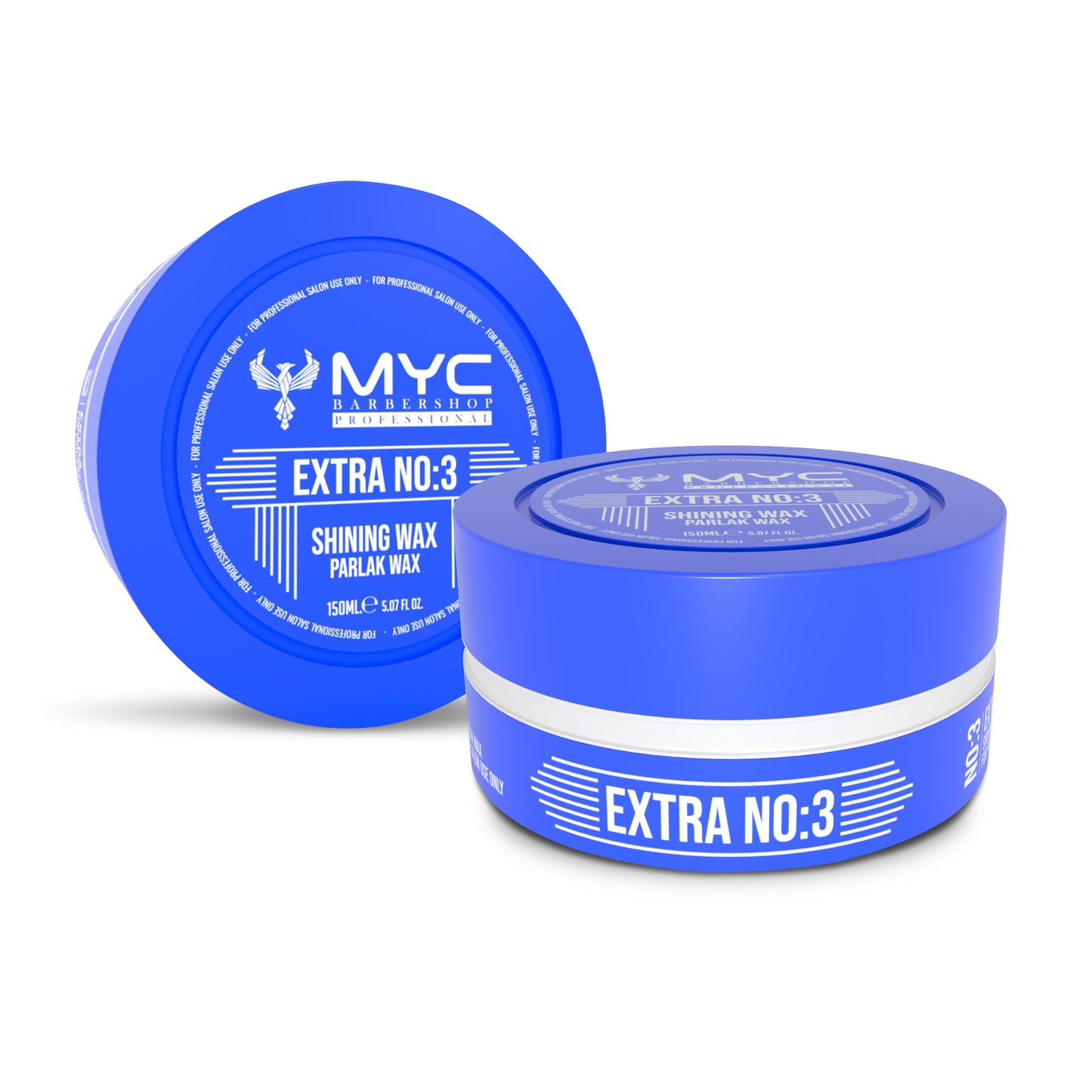 MYC Extra No:3 Glänzendes Haarwachs 150ml – Starker Halt & intensiver Glanz für Männer