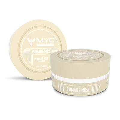 MYC Pomade No:6 Pomade Haarwachs 150ml – Klassischer Glanz & cremiges Styling für Männer