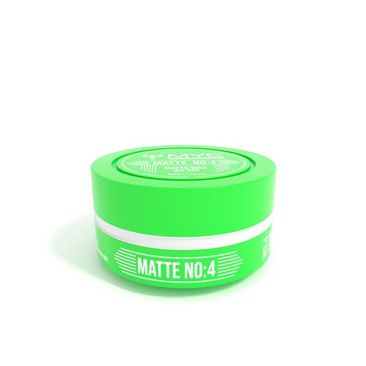 MYC Matte No:4 Mattes Haarwachs 150ml – Natürlicher Look & flexibler Halt für Männer