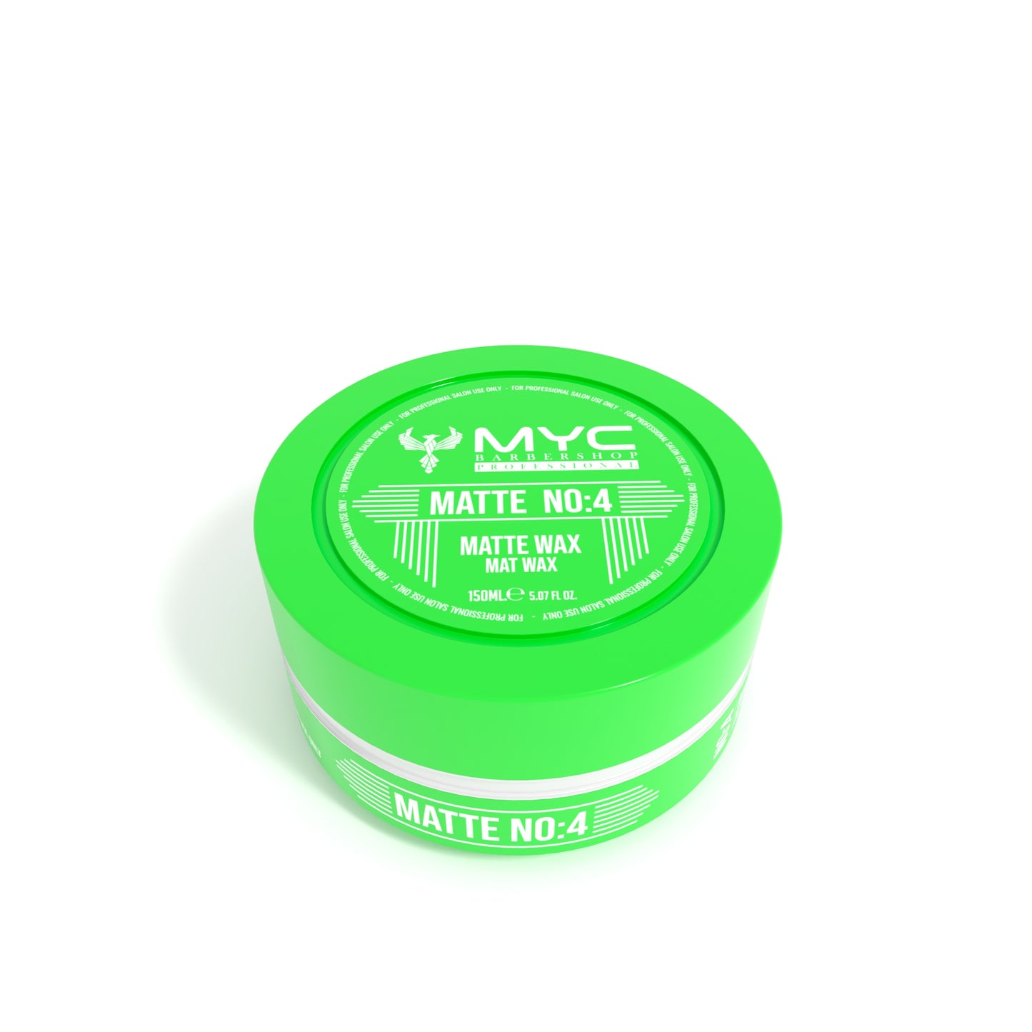 MYC Matte No:4 Mattes Haarwachs 150ml – Natürlicher Look & flexibler Halt für Männer