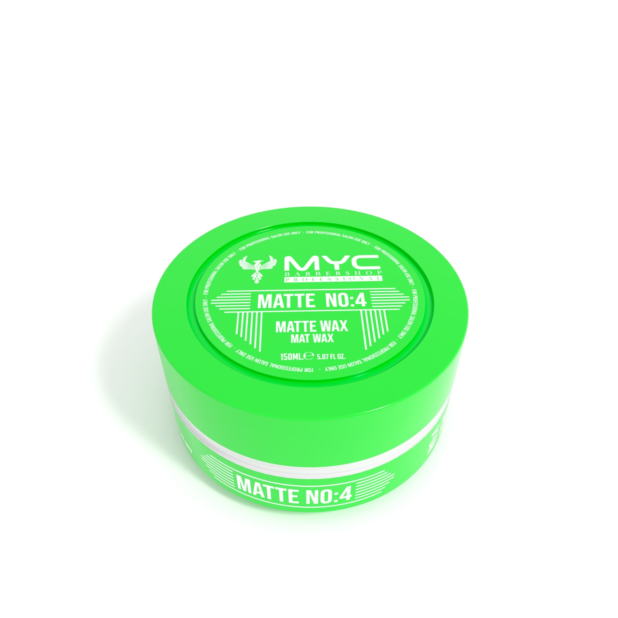 MYC Matte No:4 Mattes Haarwachs 150ml – Natürlicher Look & flexibler Halt für Männer