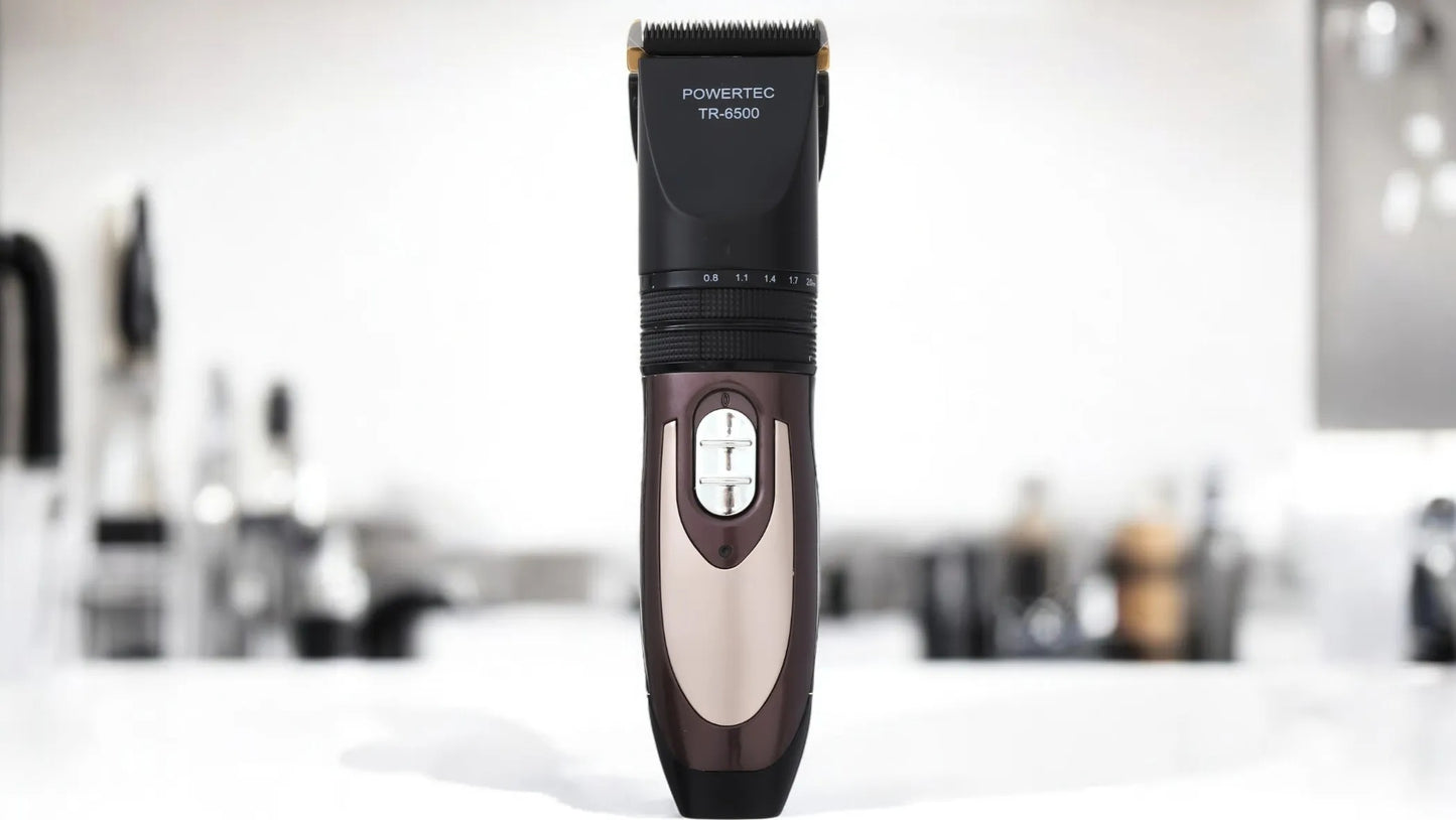 Powertec TR-6500 Profi Haarschneidemaschine mit Ersatzakku