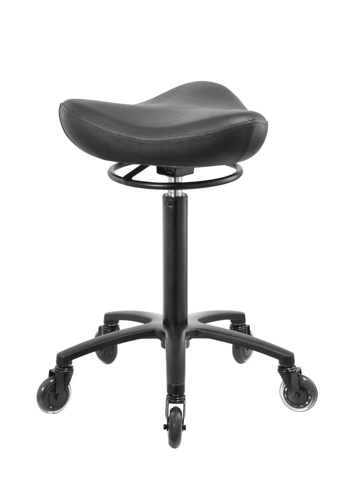 MYC Trident Friseurhocker Schwarz