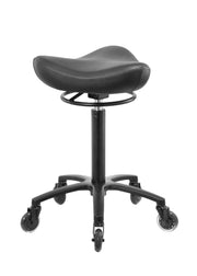 MYC Trident Friseurhocker Schwarz