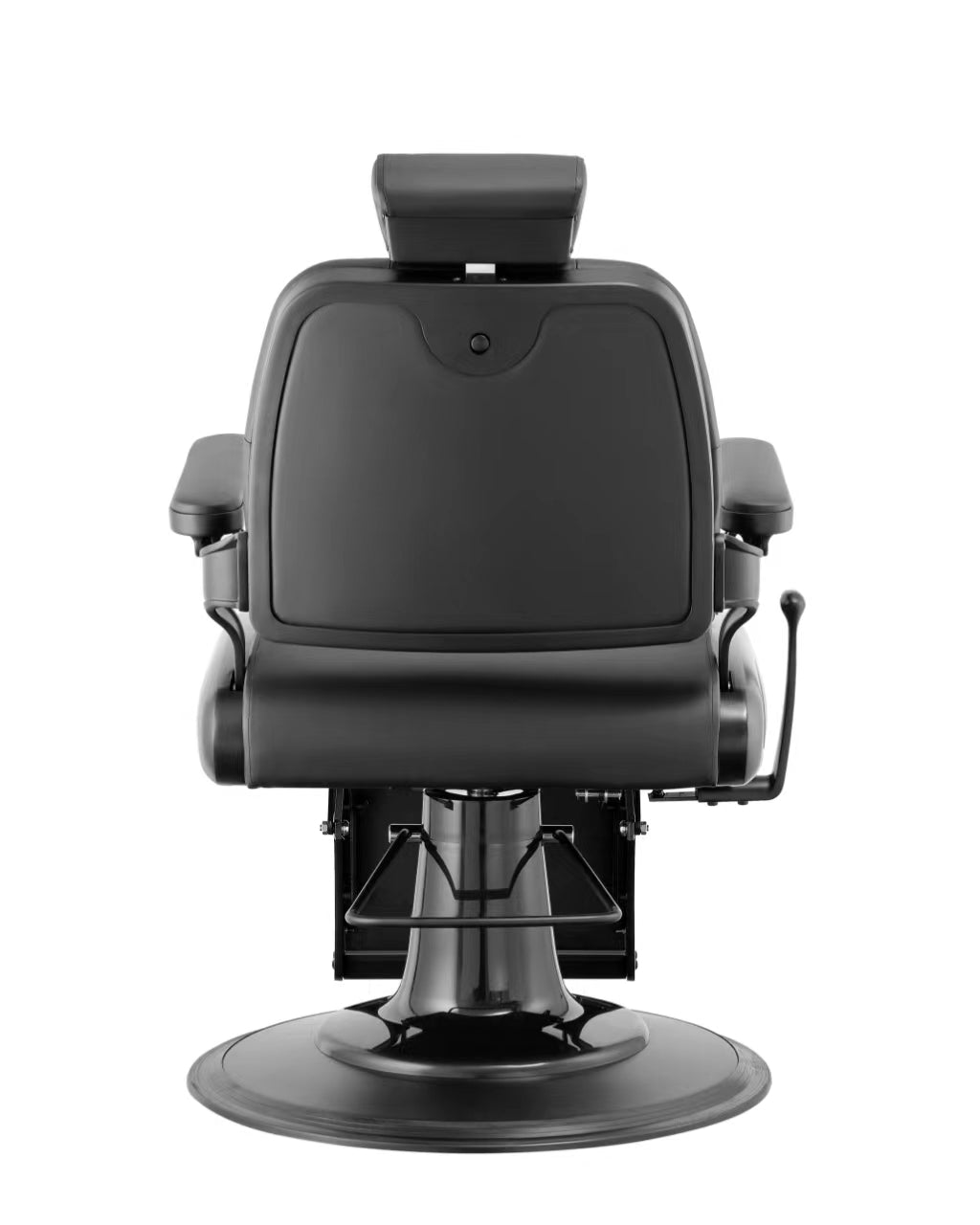 MYC Crop Barberstuhl Schwarz – Professioneller Friseurstuhl für Barbershop