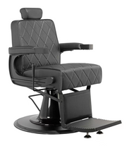 MYC TAPER 2.0 Barberstuhl Schwarz – Klassischer Friseurstuhl für Barbershop
