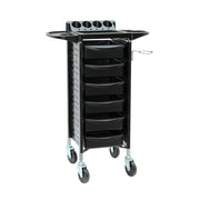 MYC Friseur Arbeitswagen Profi – Rollwagen mit 6 Schubladen & Organizer | Barber Trolley