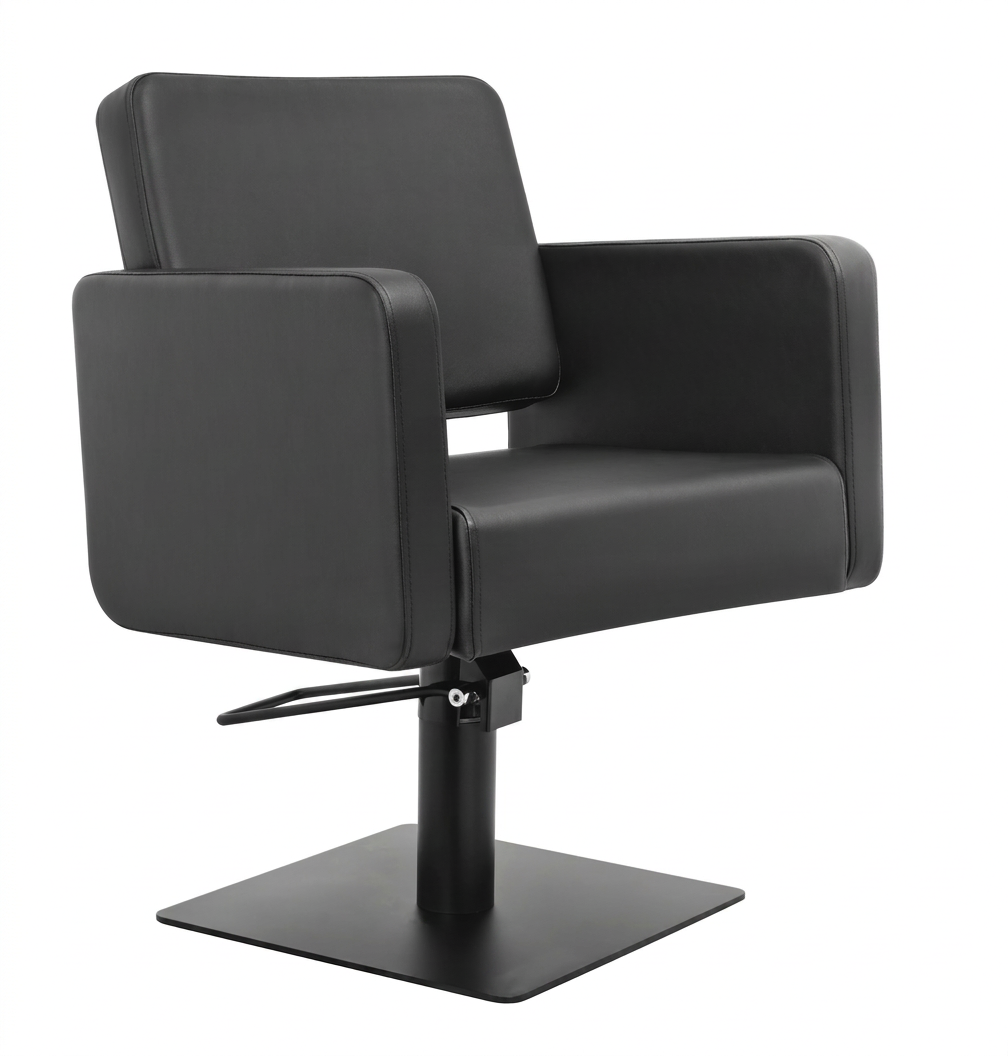 MYC Class Q Friseurstuhl Schwarz