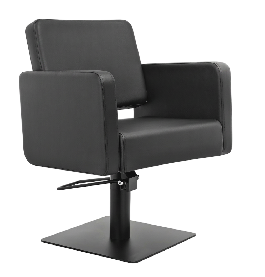 MYC Class Q Friseurstuhl Seitenansicht