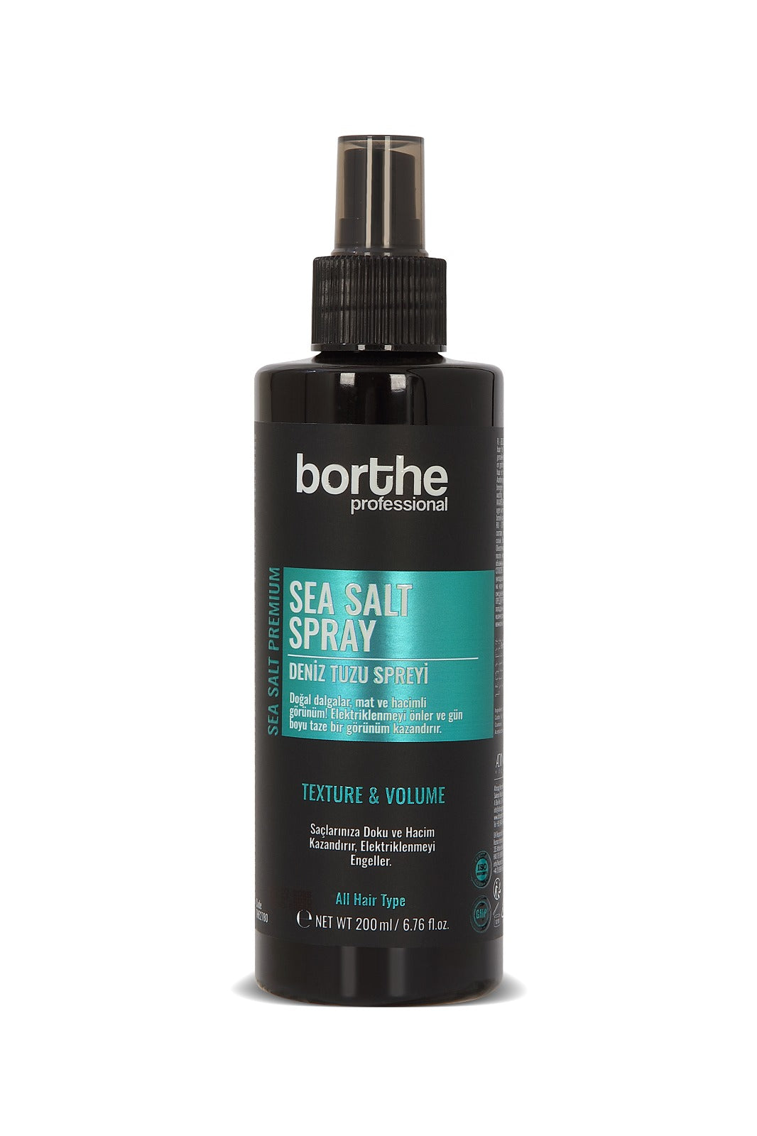 Sea Salt Spray für Volumen & Textur – Mattes Finish – 200ml