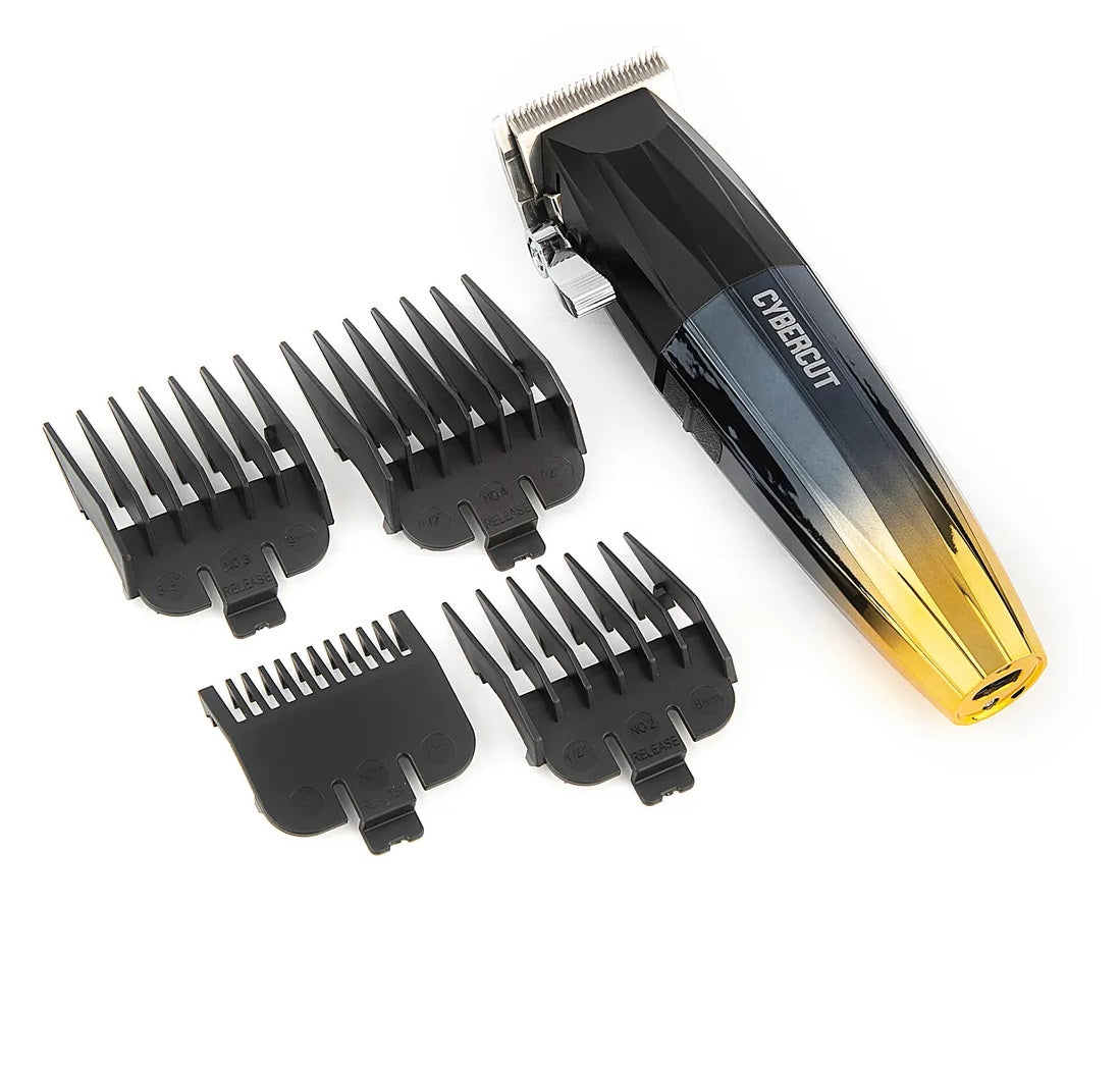 CyberCut JM-G10 Profi Haarschneider mit LED & USB-Aufladung